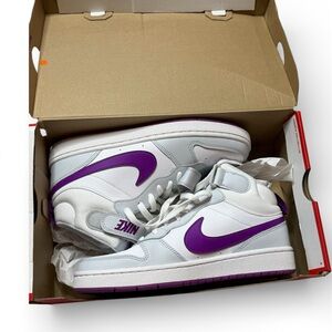 Nike Kids Sneakers White and Purple